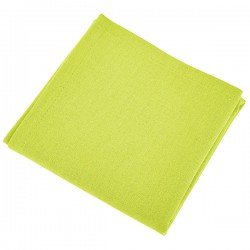 location nappes et serviettes : serviettes tissu vert anis
