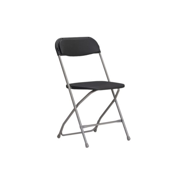 Chaise Samsonite grise - chaise pliante en location