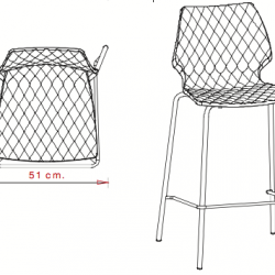 Chaise haute en location