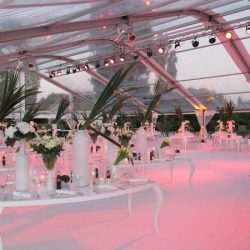 chapiteau toit transparent - location de chapiteau