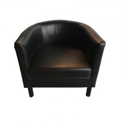 Location chaise et siège: fauteuil noir 1 personne-2a