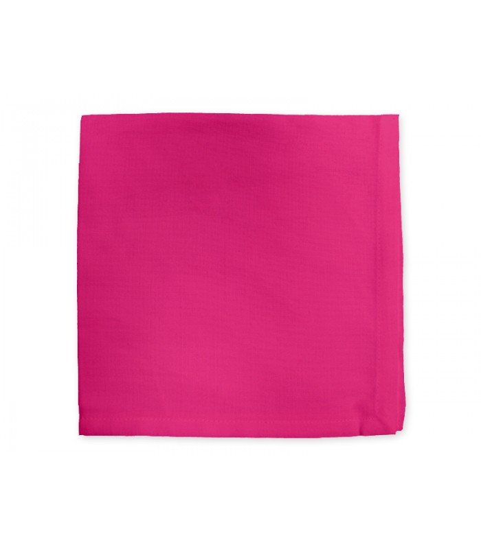 6 serviettes en tissu de couleur 50 x 50 cm