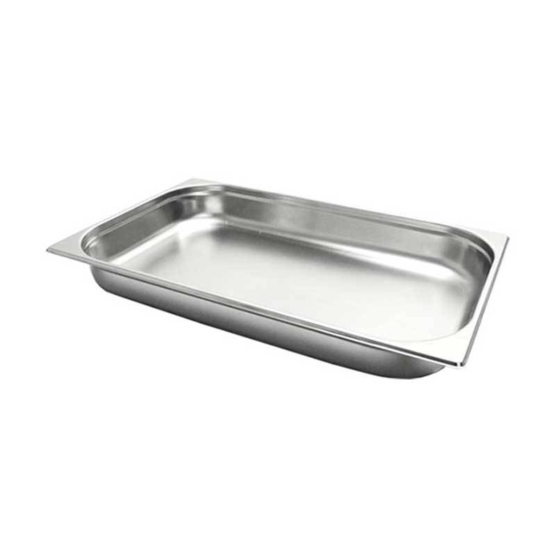Bac gastronorme en inox GN1/1 hauteur 10cm