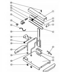 Location appareil à raclette : vue détaillée