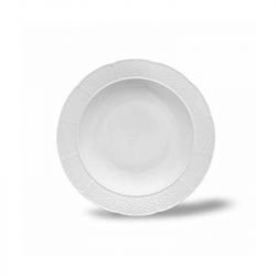 Location vaisselle : assiette creuse en location diamètre 23 cm