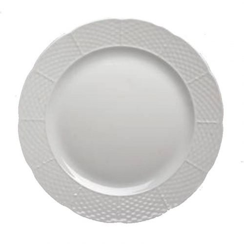 Location assiette de fond 30 cm en porcelaine blanche - location vaisselle