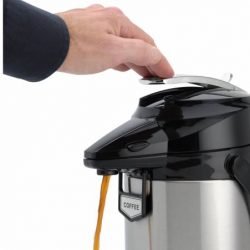 Thermo pompe en location pour le service du café 2,1 litre, double paroi inox