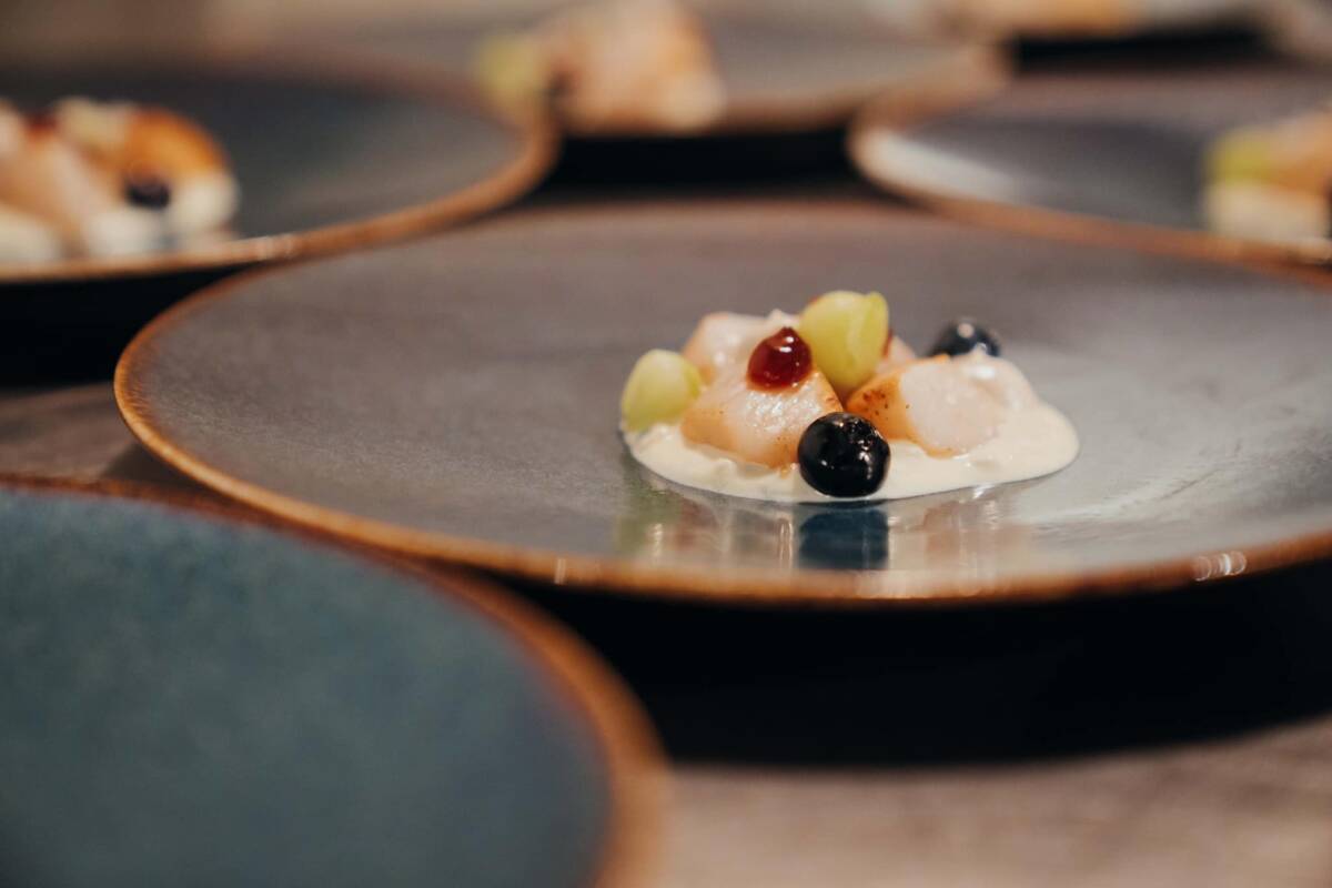 Assiette plate 32cm Cirro green – Image 2