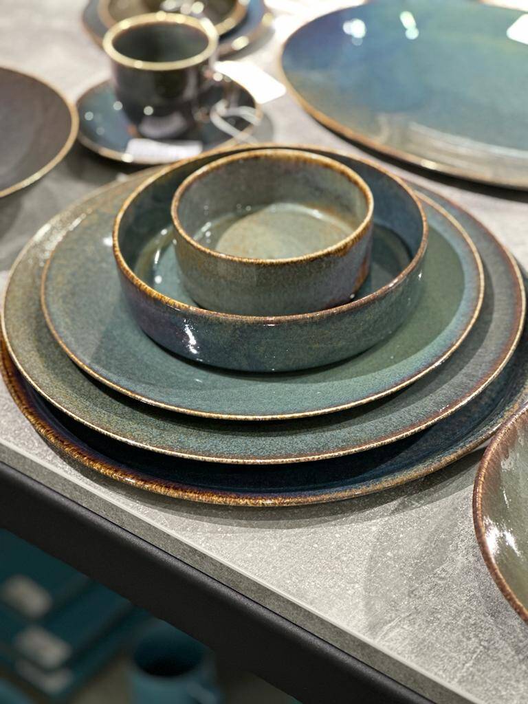 Assiette plate 27cm Cirro green – Image 2