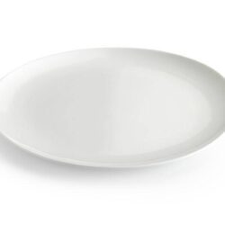 Assiette White Perla plate - 25cm