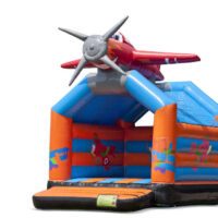 Château gonflable "avion" 4x5m