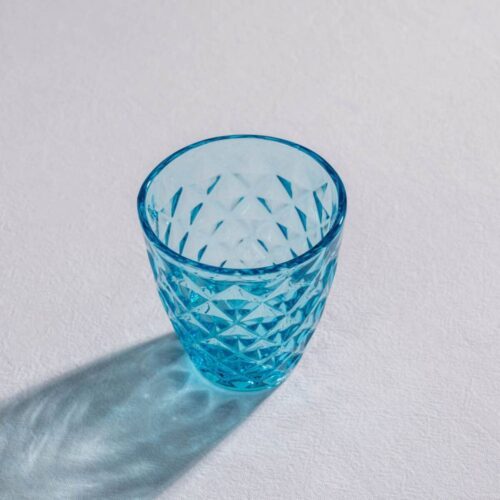 Verre à eau 22cl Prisma bleu – Image 2