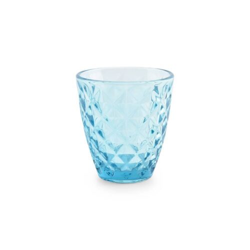 Verre à eau 22cl Prisma bleu